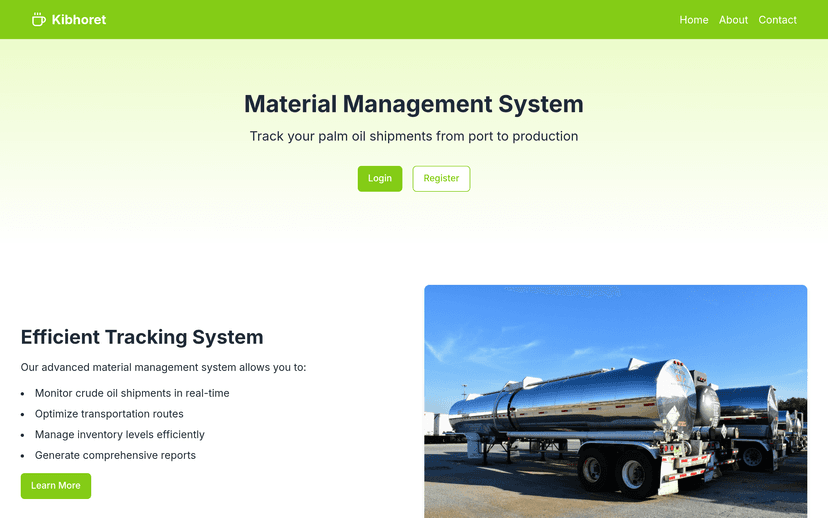 Material Management System